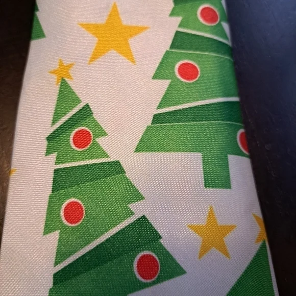 Novelty Christmas Tree Tie - Picture 2 of 6